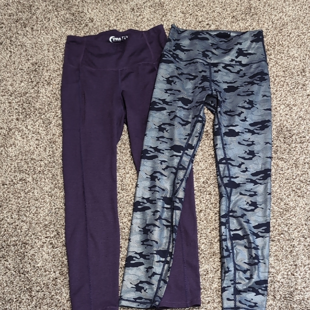 ZYIA Active Leggings 2 Pairs Small